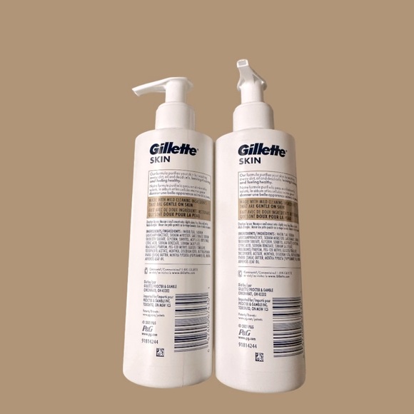 Set of 2 Gillette Skin Comforting Face Washes - Picture 2 of 3